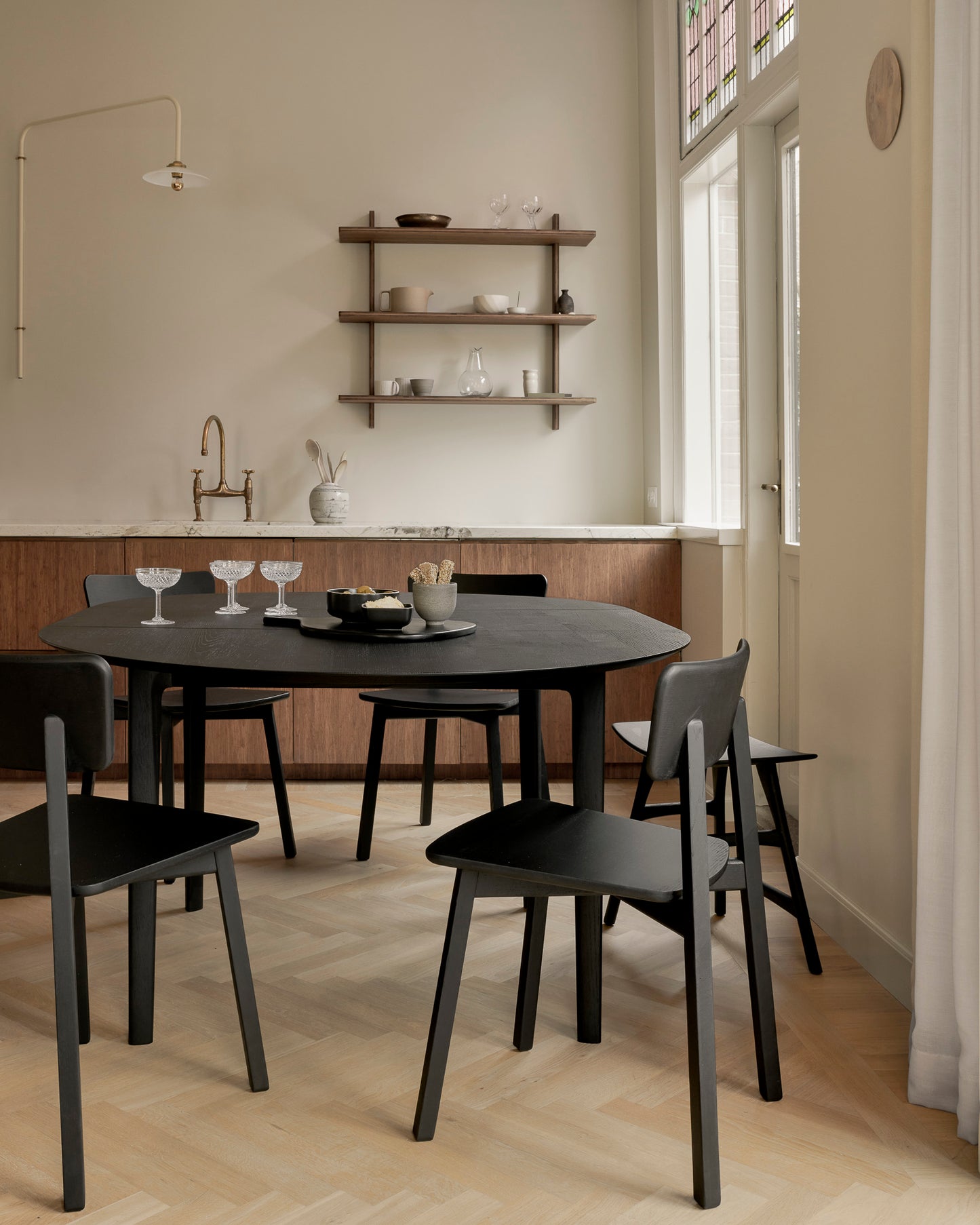 Bok Round Extendable Dining Table