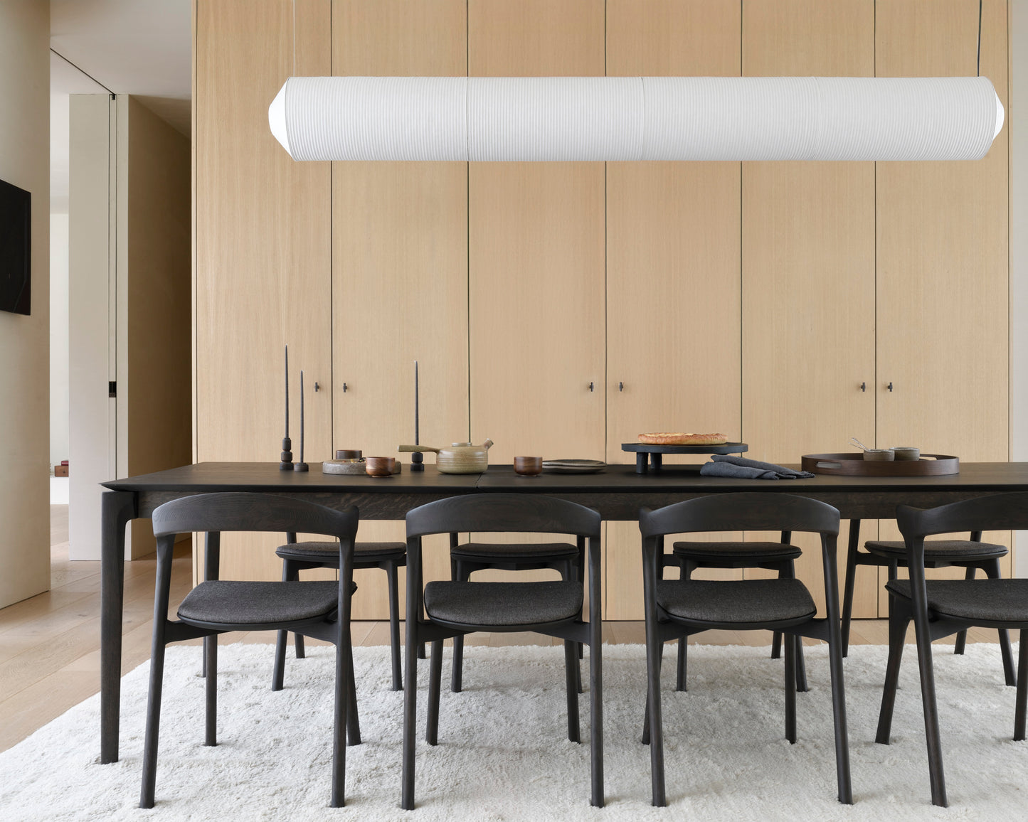 Bok 71/110.5" Extendable Rectangular Dining Table