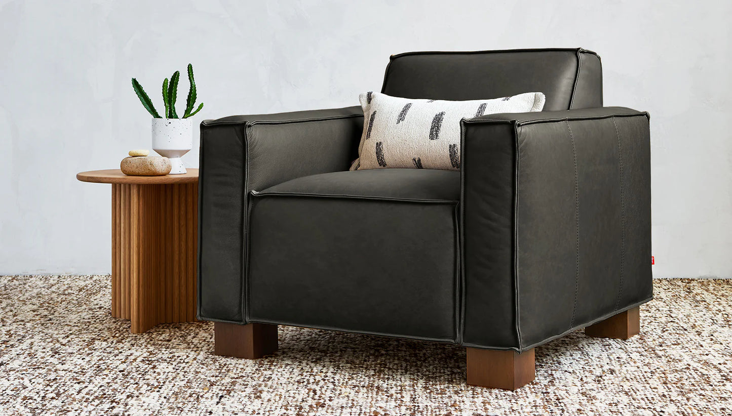 GUS MODERN Cabot Leather Lounge Chair