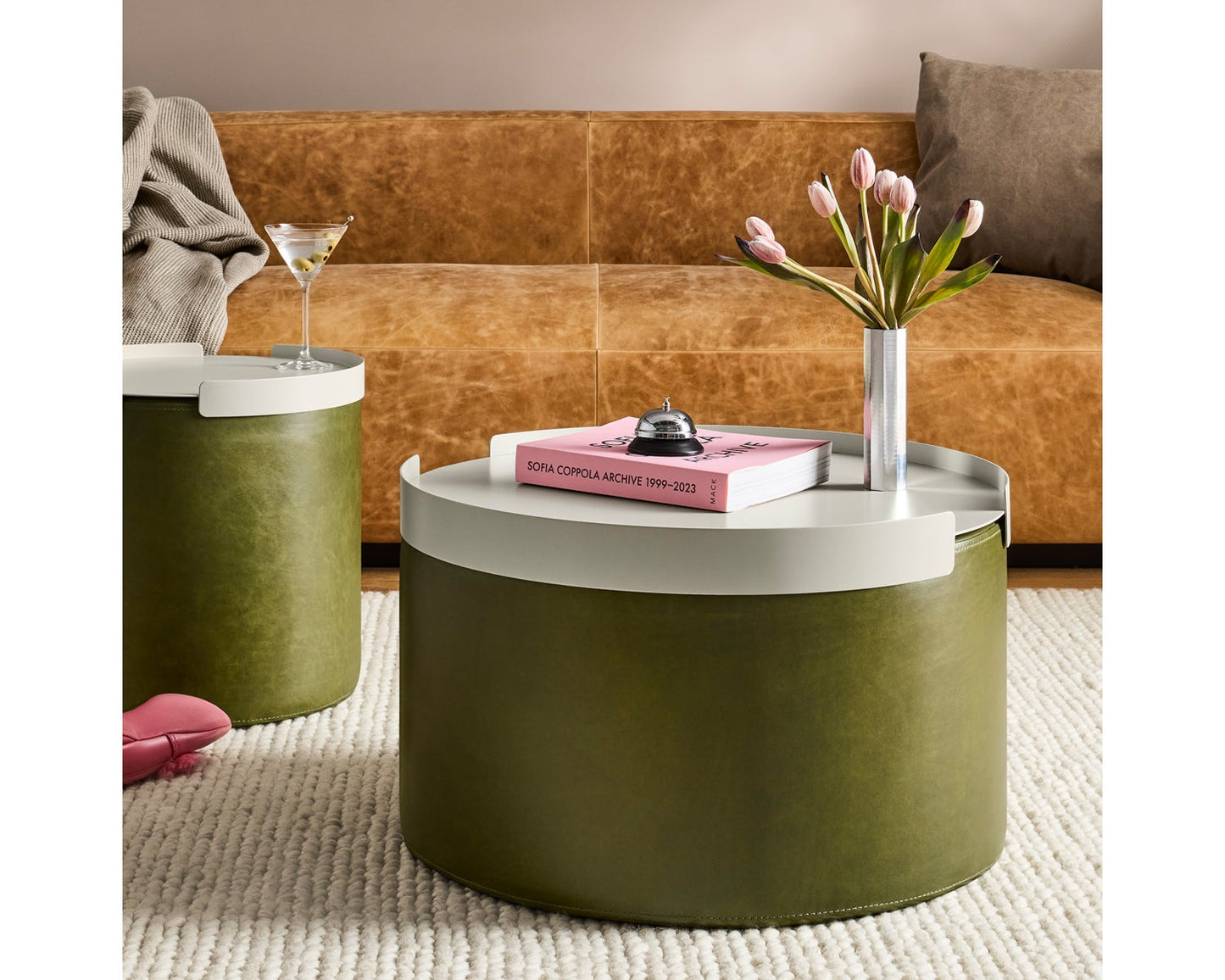 Bumper Large Ottoman Tray