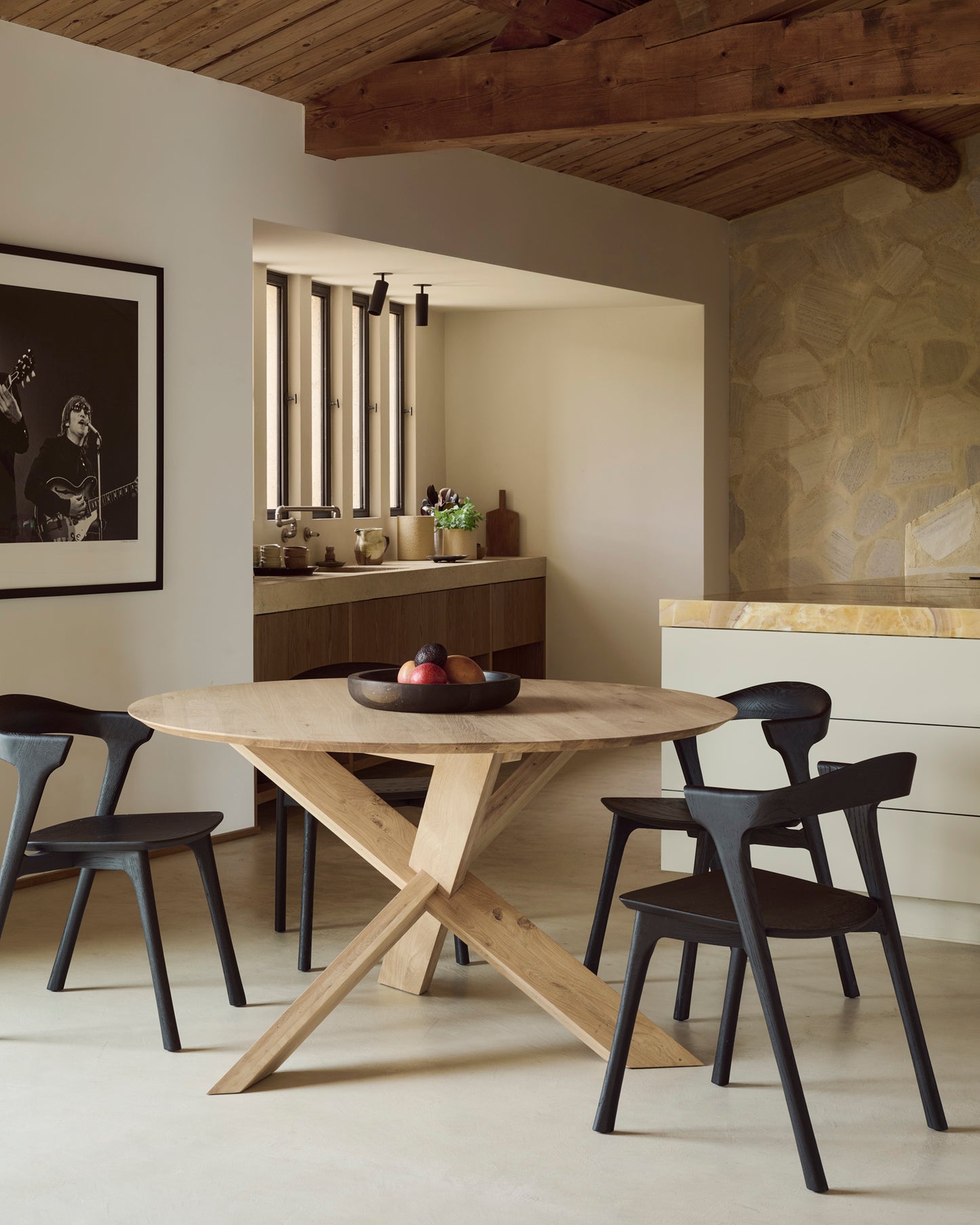 Circle Dining Table 64.5"