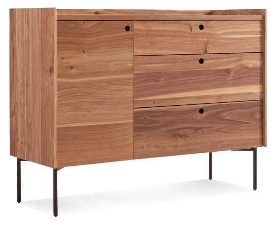 BLU DOT Peek 1 Door 3 Drawer Credenza