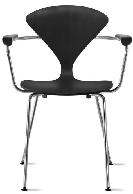 CHERNER Metal Base Armchair- (Six Finishes)