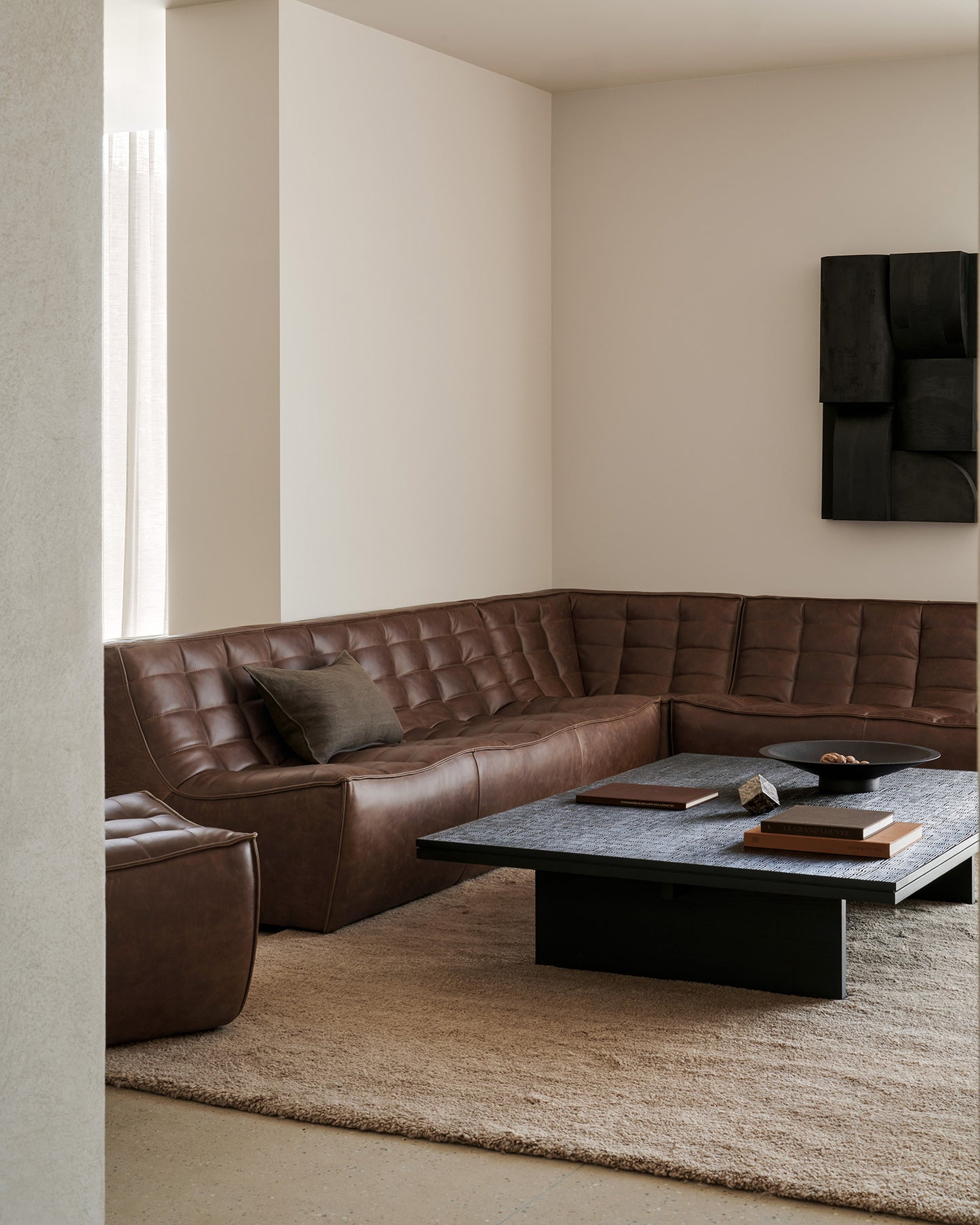 Grooves Coffee Table 53.5"