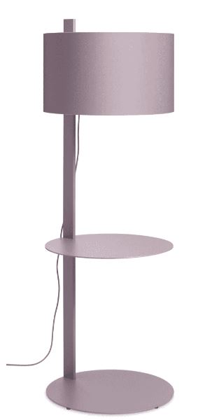 BLU DOT Note Large Floor Lamp with Table