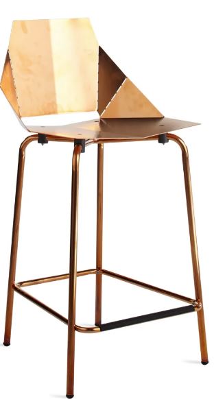 BLU DOT Real Good Copper Counter Stool