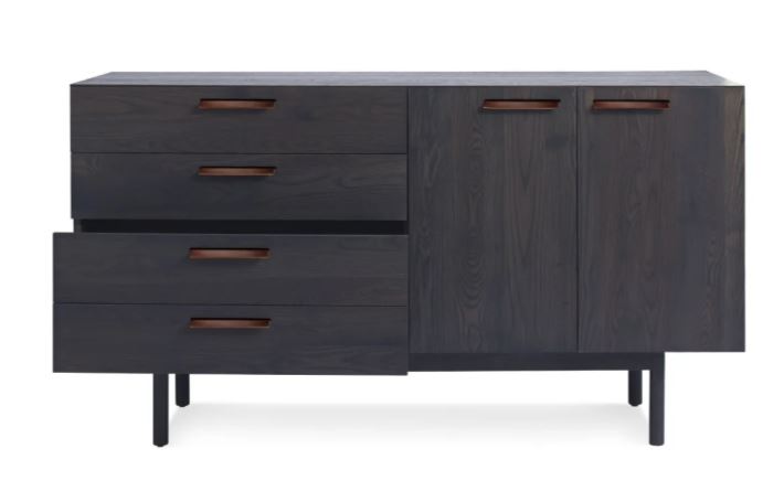 BLU DOT Shale 4 Drawer / 2 Door Credenza