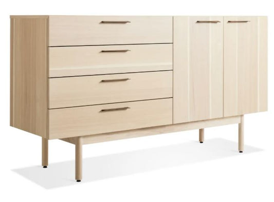 BLU DOT Shale 4 Drawer / 2 Door Credenza