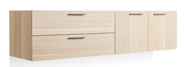 BLU DOT Shale 2 Door / 2 Drawer Wall-Mounted Cabinet