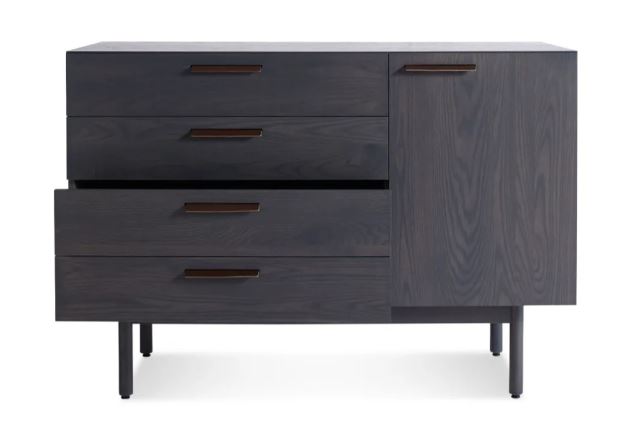 BLU DOT Shale 4 Drawer / 1 Door Credenza