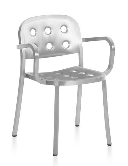 EMECO "1 Inch" All Aluminum Armchair