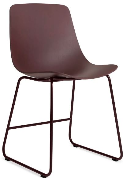 BLU DOT Clean Cut Dining Chair w/ Sled Leg