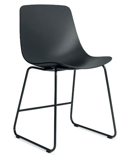 BLU DOT Clean Cut Dining Chair w/ Sled Leg