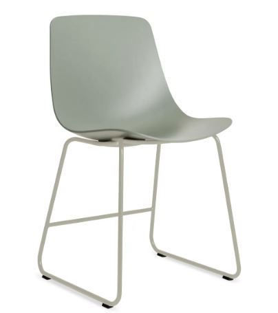 BLU DOT Clean Cut Dining Chair w/ Sled Leg