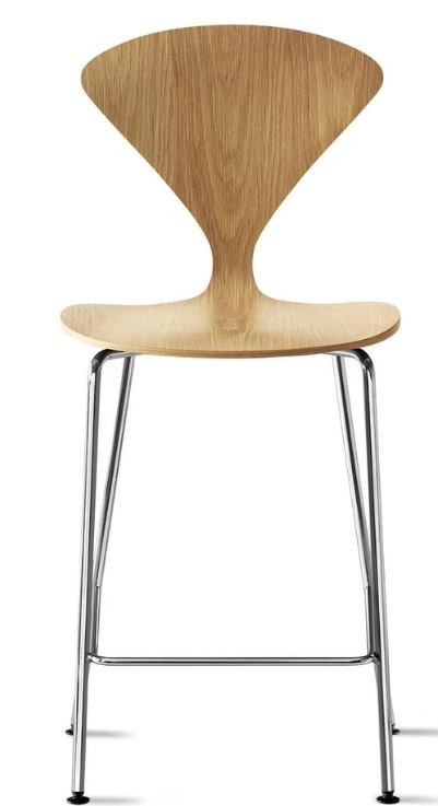 CHERNER Metal Base Stool- (Six Finishes)