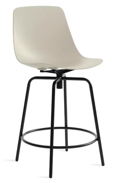 BLU DOT Clean Cut Swivel Counter Stool