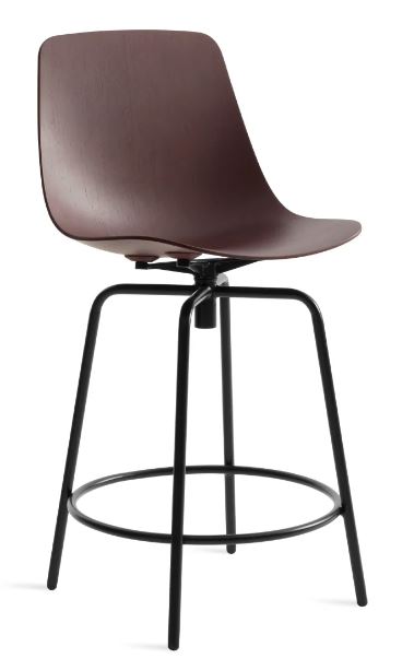 BLU DOT Clean Cut Swivel Counter Stool