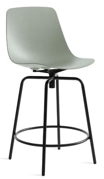 BLU DOT Clean Cut Swivel Counter Stool