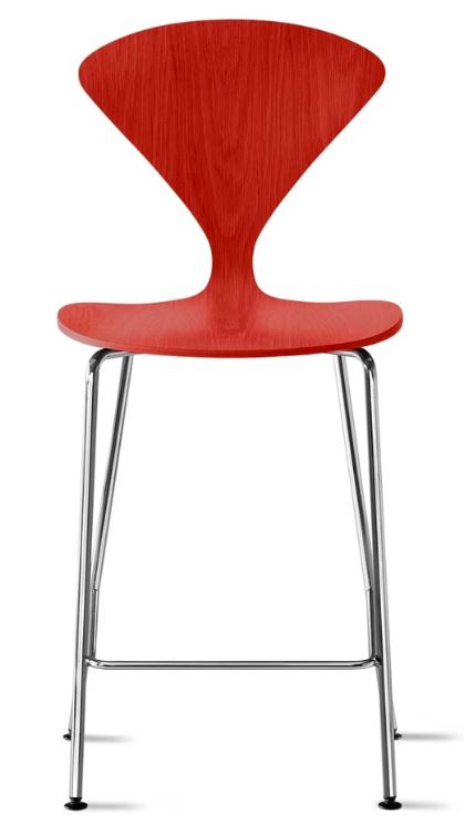 CHERNER Metal Base Stool- (Six Finishes)