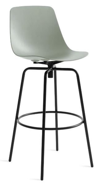 BLU DOT Clean Cut Swivel Barstool