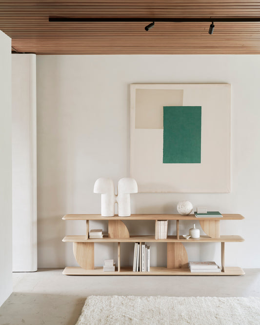 Geometric Sofa Console