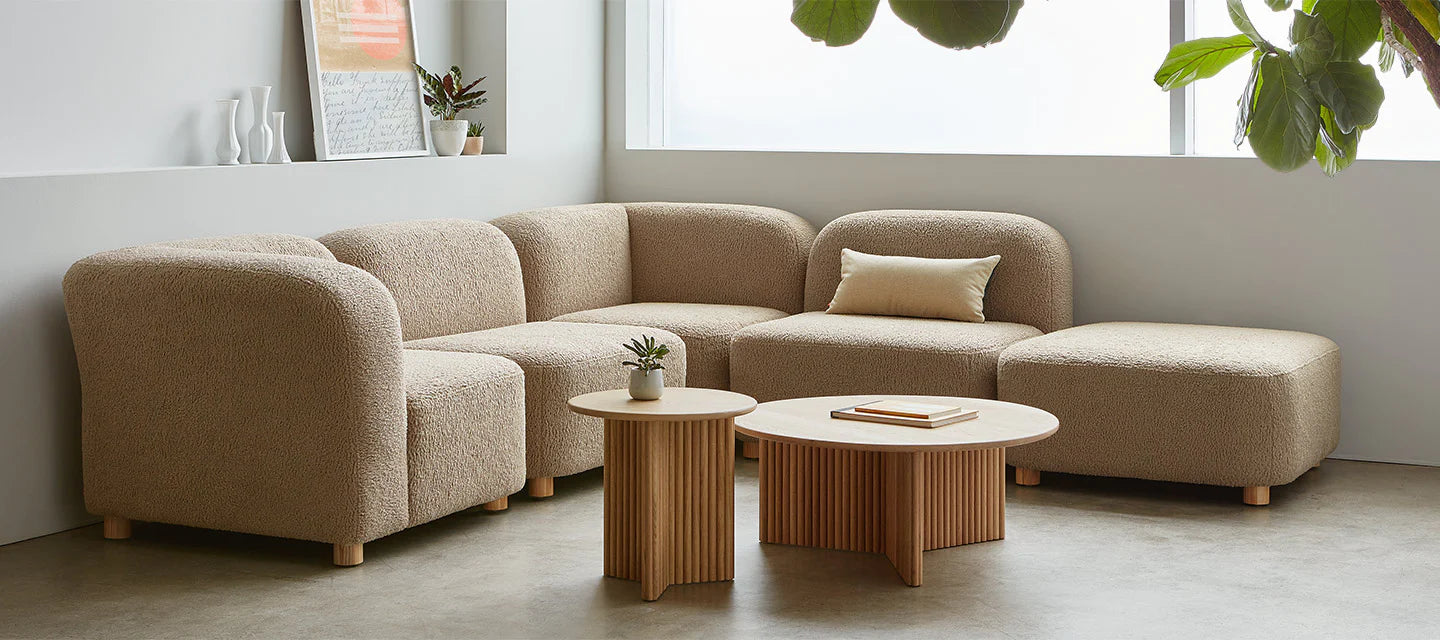 GUS MODERN Circuit Modular 5-PC Sectional