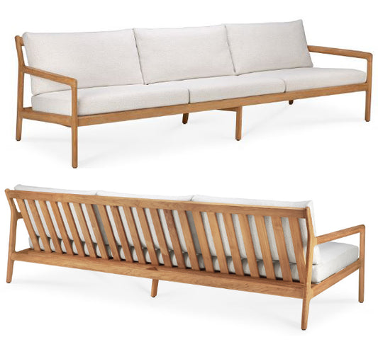 Teak Jack Outdoor Sofa- 3 Seater