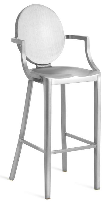 EMECO Kong Barstool with Arms