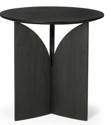 Teak Fin Side Table