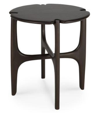 PI Dark Brown Side Table