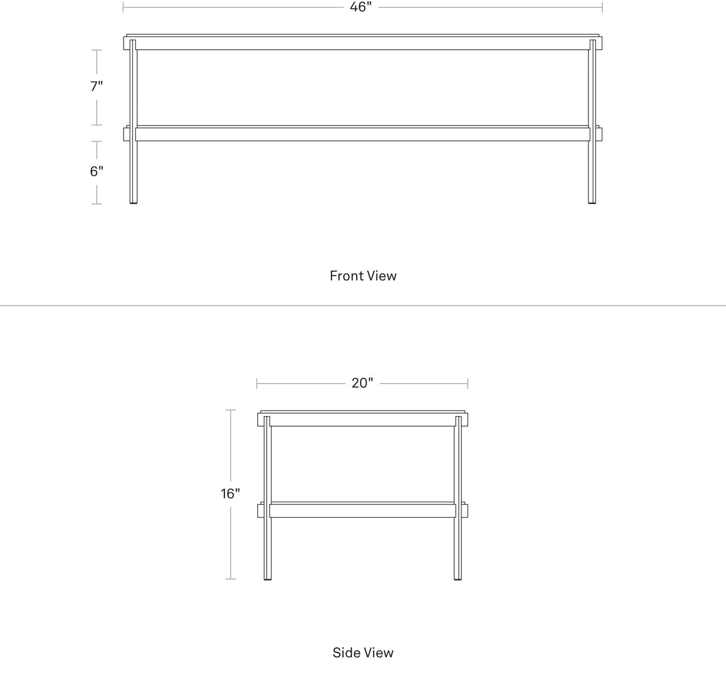 Blu Dot Comehither Coffee Table