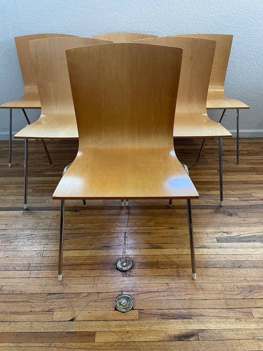 Dakota Jackson Bentwood Dining Chairs