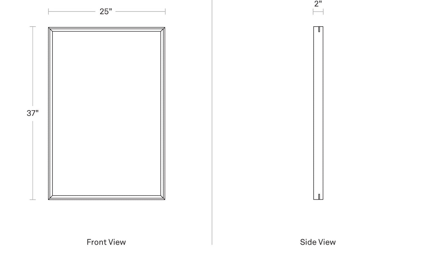 Blu Dot Mode Small Mirror