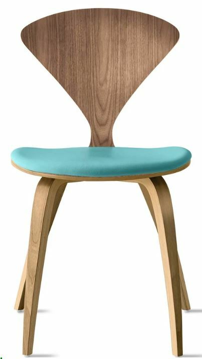 CHERNER Side Chair- Natural White Oak w/ Seat Pad Only