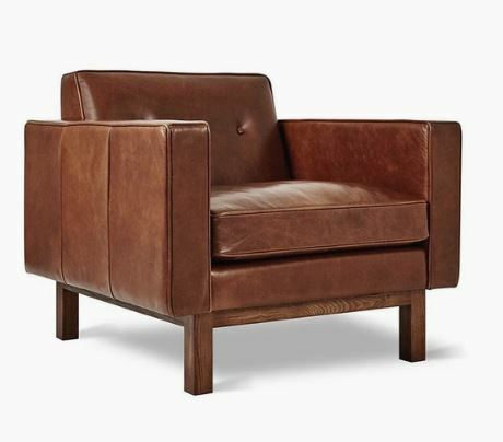 GUS MODERN Embassy Leather Lounge Chair