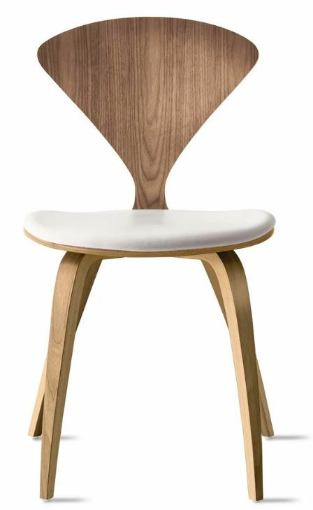 CHERNER Side Chair- Natural White Oak w/ Seat Pad Only