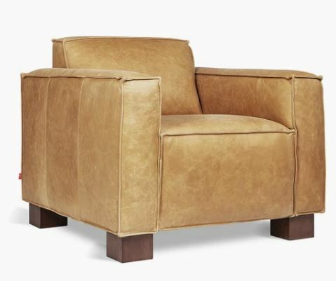 GUS MODERN Cabot Leather Lounge Chair