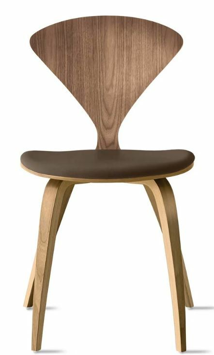 CHERNER Side Chair- Natural White Oak w/ Seat Pad Only