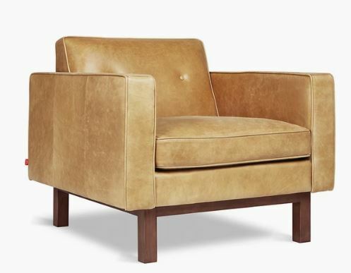 GUS MODERN Embassy Leather Lounge Chair