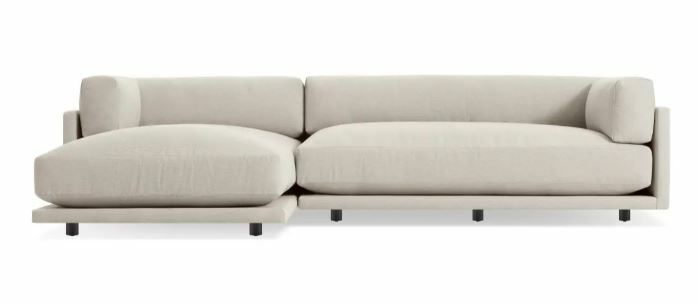 BLU DOT Sunday Small Sofa w/ Chaise