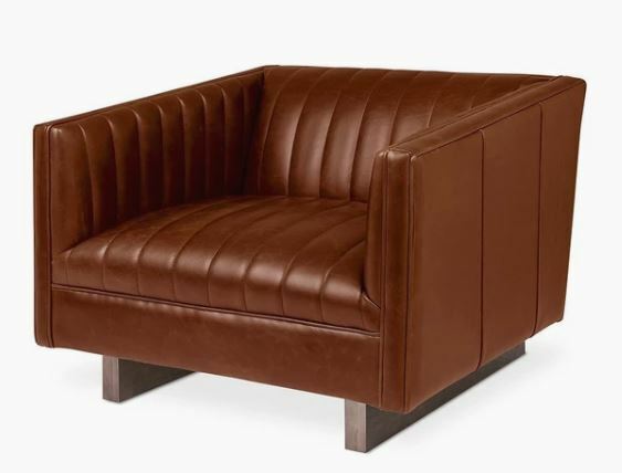 GUS MODERN Wallace Leather Lounge Chair