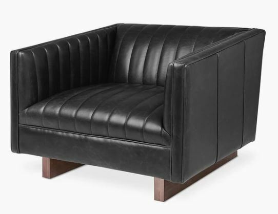 GUS MODERN Wallace Leather Lounge Chair