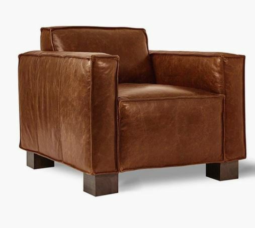 GUS MODERN Cabot Leather Lounge Chair