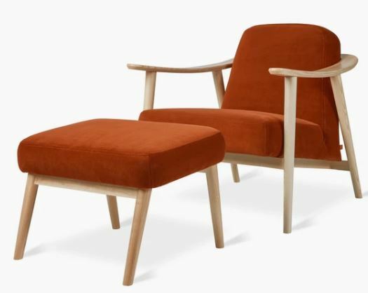 GUS MODERN Baltic Chair & Ottoman