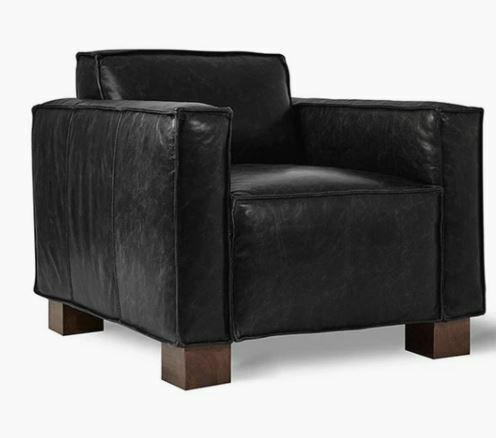 GUS MODERN Cabot Leather Lounge Chair