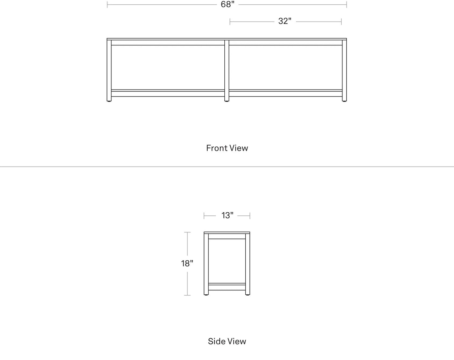 BLU DOT Open Plan Bench