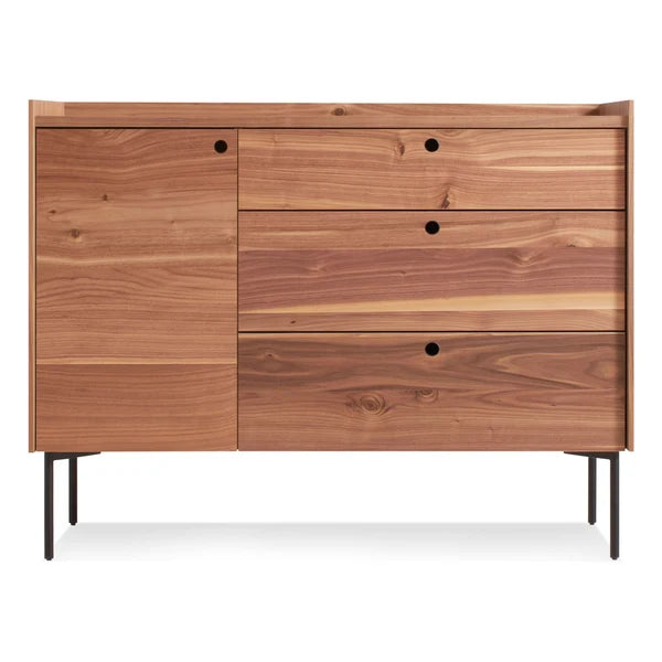 BLU DOT Peek 1 Door 3 Drawer Credenza