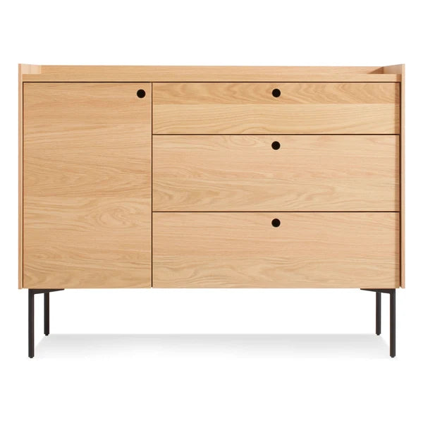 BLU DOT Peek 1 Door 3 Drawer Credenza