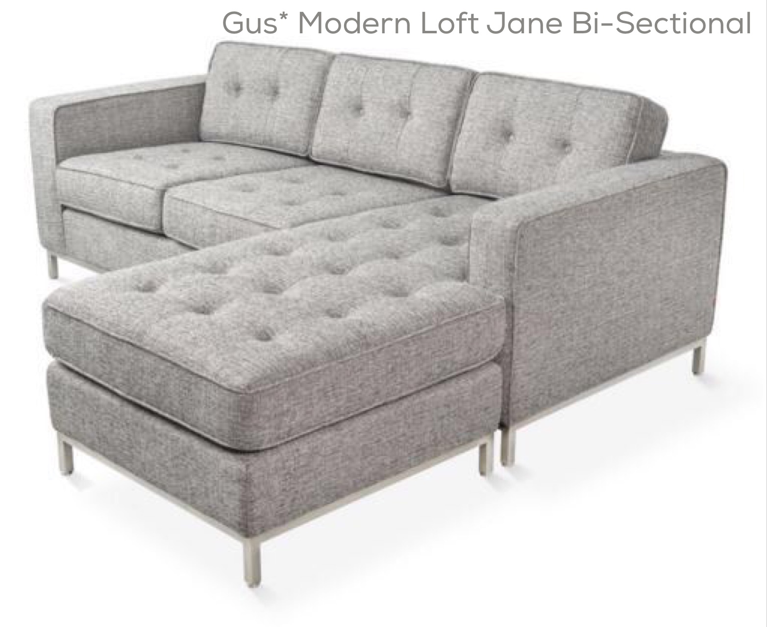 Gus Modern Jane Loft Bi-Sectional