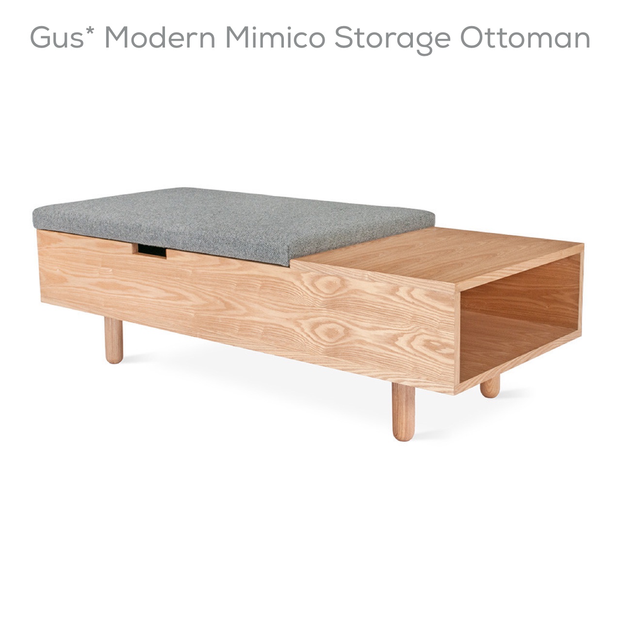 Gus Modern Mimico Storage Ottoman